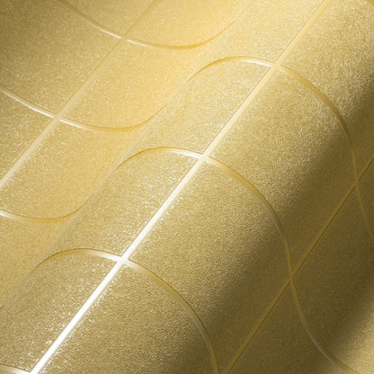 Architects Paper Luxury wallpaper Vinyl-Vliestapete Gold Gelb 10,05 m x 0,53 m