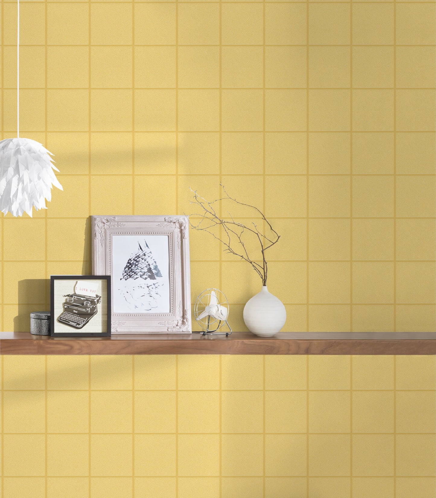 Architects Paper Luxury wallpaper Vinyl-Vliestapete Gold Gelb 10,05 m x 0,53 m