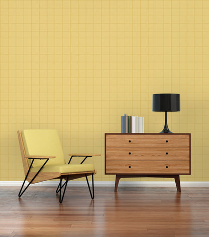 Architects Paper Luxury wallpaper Vinyl-Vliestapete Gold Gelb 10,05 m x 0,53 m