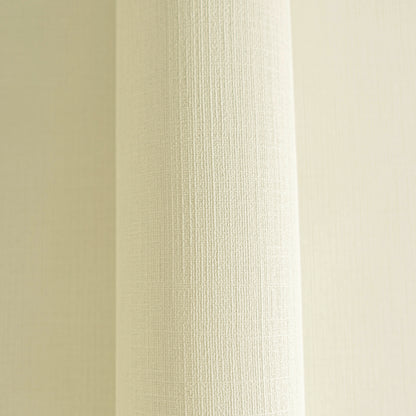 Mustertapete Leinen Elfenbein Hell - 10,05 m x 0,53 m