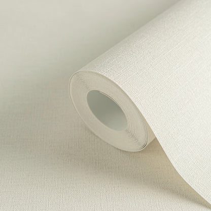 Mustertapete Leinen Natur Fein - 10,05 m x 0,53 m