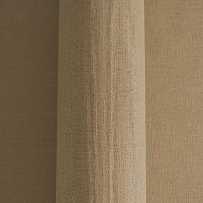 Mustertapete Leinen Braun Klassisch - 10,05 m x 0,53 m