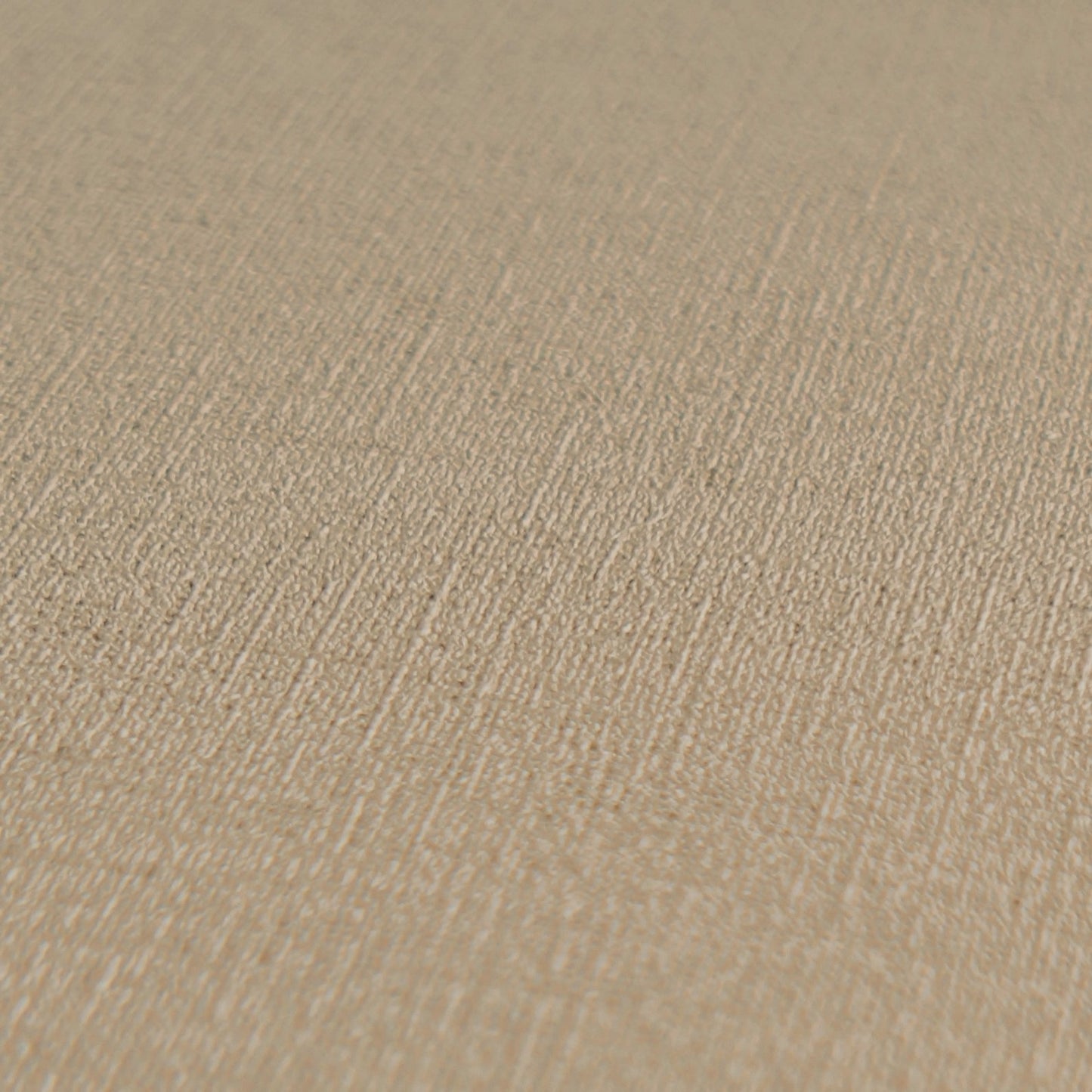 Mustertapete Leinen Taupe Klassisch - 10,05 m x 0,53 m