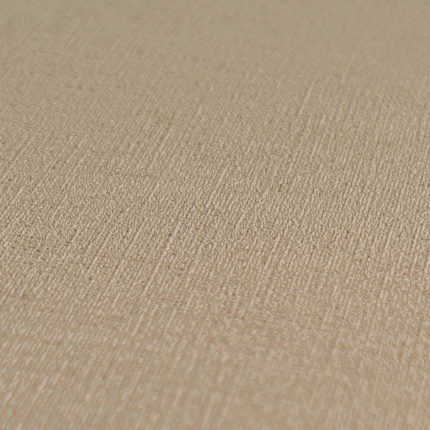 Mustertapete Leinen Taupe Klassisch - 10,05 m x 0,53 m