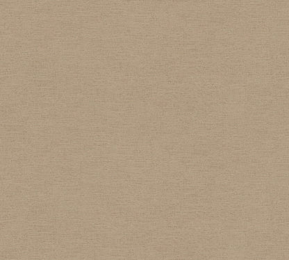 Mustertapete Leinen Taupe Klassisch - 10,05 m x 0,53 m