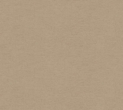 Mustertapete Leinen Taupe Klassisch - 10,05 m x 0,53 m