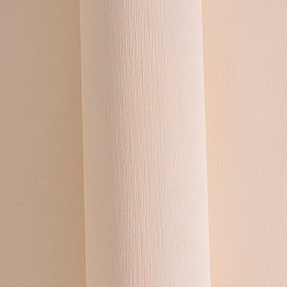 Mustertapete Leinen Pastellorange Klassisch - 10,05 m x 0,53 m