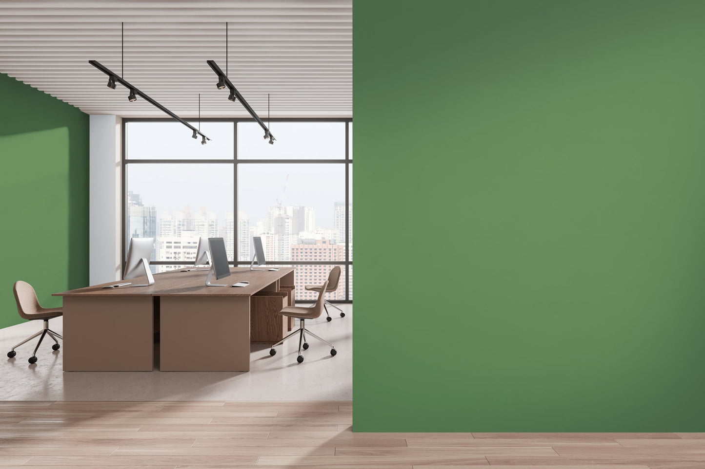 Architects Paper Longlife Colours Vinyl-Vliestapete Grün 21,00 m x 1,06 m