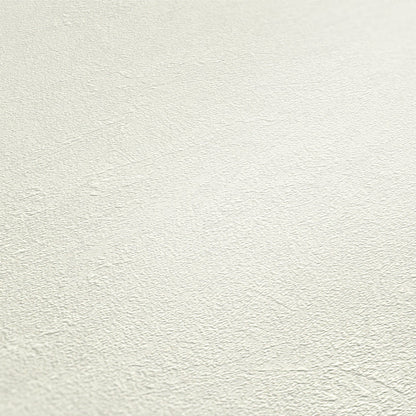 Simply White Vinyl-Vliestapete Weiß Creme 10,05 m x 0,53 m