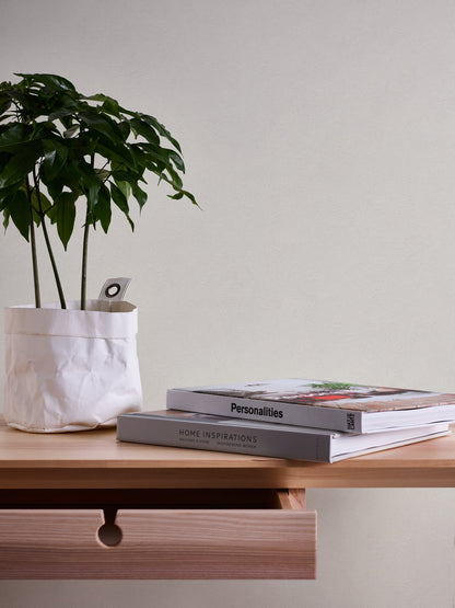 Simply White Vinyl-Vliestapete Weiß Creme 10,05 m x 0,53 m
