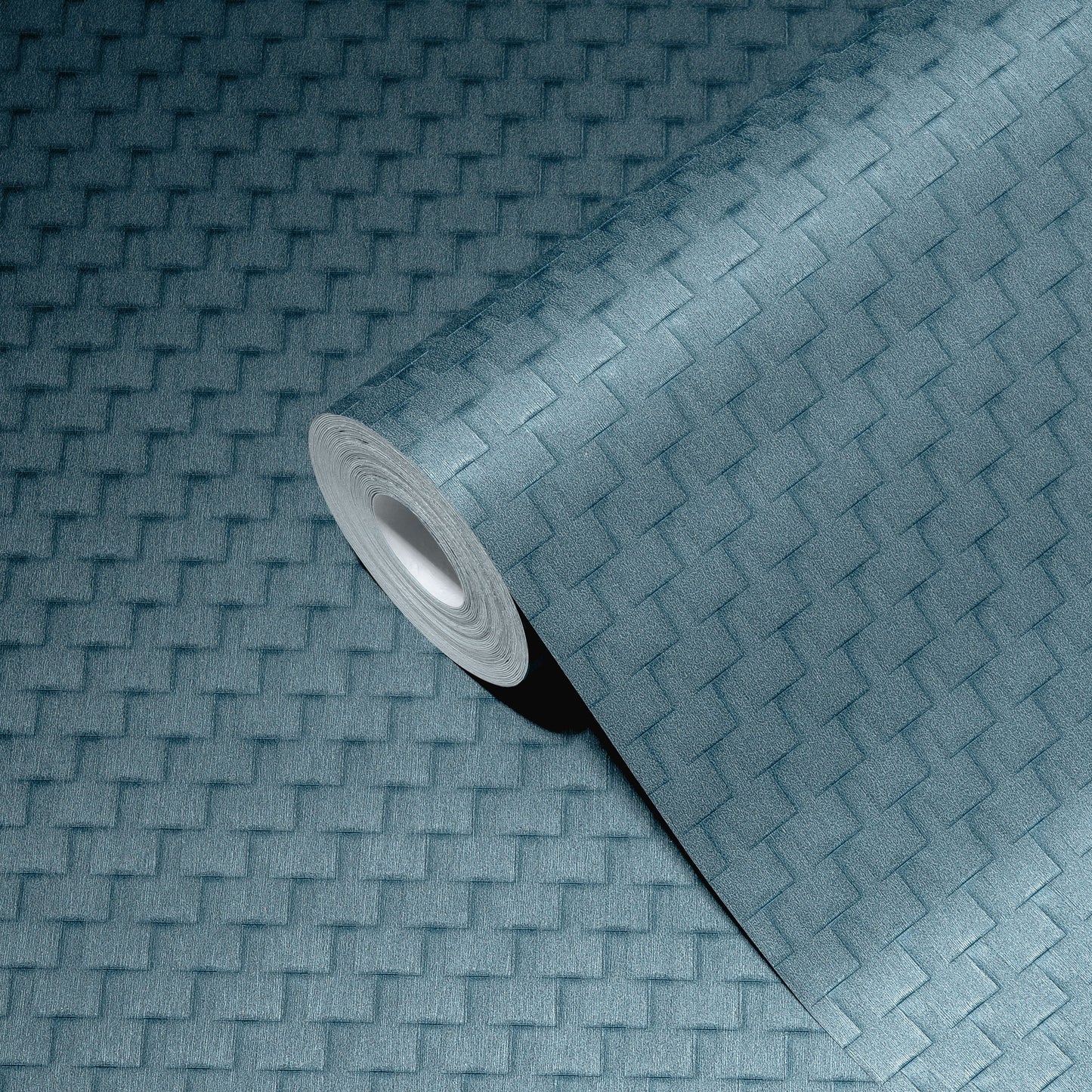 Architects Paper Luxury wallpaper Vinyl-Vliestapete Blau Bronze 10,05 m x 0,53 m