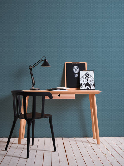 Architects Paper Luxury wallpaper Vinyl-Vliestapete Blau Bronze 10,05 m x 0,53 m