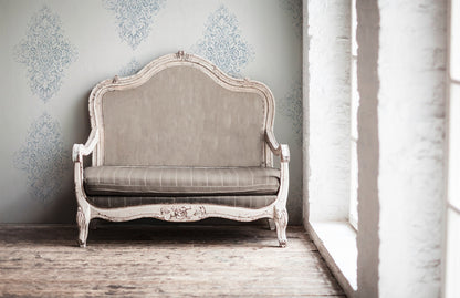 Architects Paper Luxury wallpaper Vlies-Textiltapete Weiß Silber Blau 10,05 m x 0,53 m