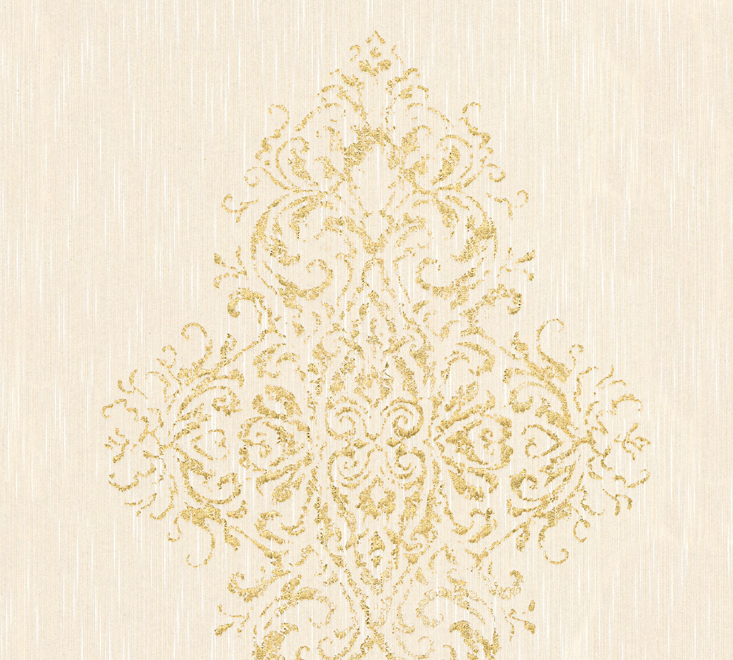 Architects Paper Luxury wallpaper Vlies-Textiltapete Creme Gold 10,05 m x 0,53 m