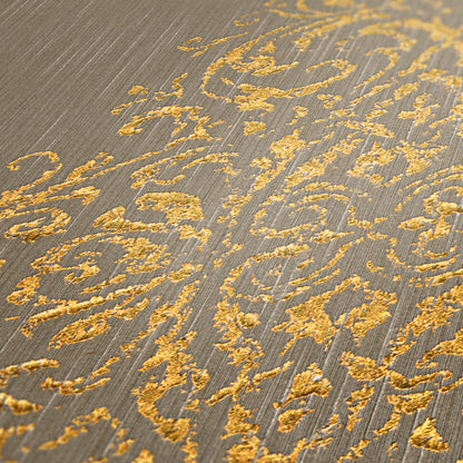 Architects Paper Luxury wallpaper Vlies-Textiltapete Beige Gold 10,05 m x 0,53 m
