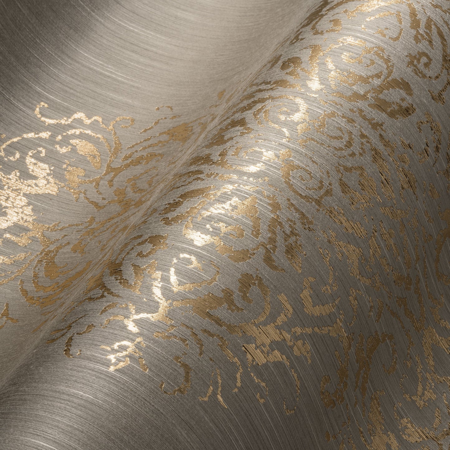 Architects Paper Luxury wallpaper Vlies-Textiltapete Beige Gold 10,05 m x 0,53 m
