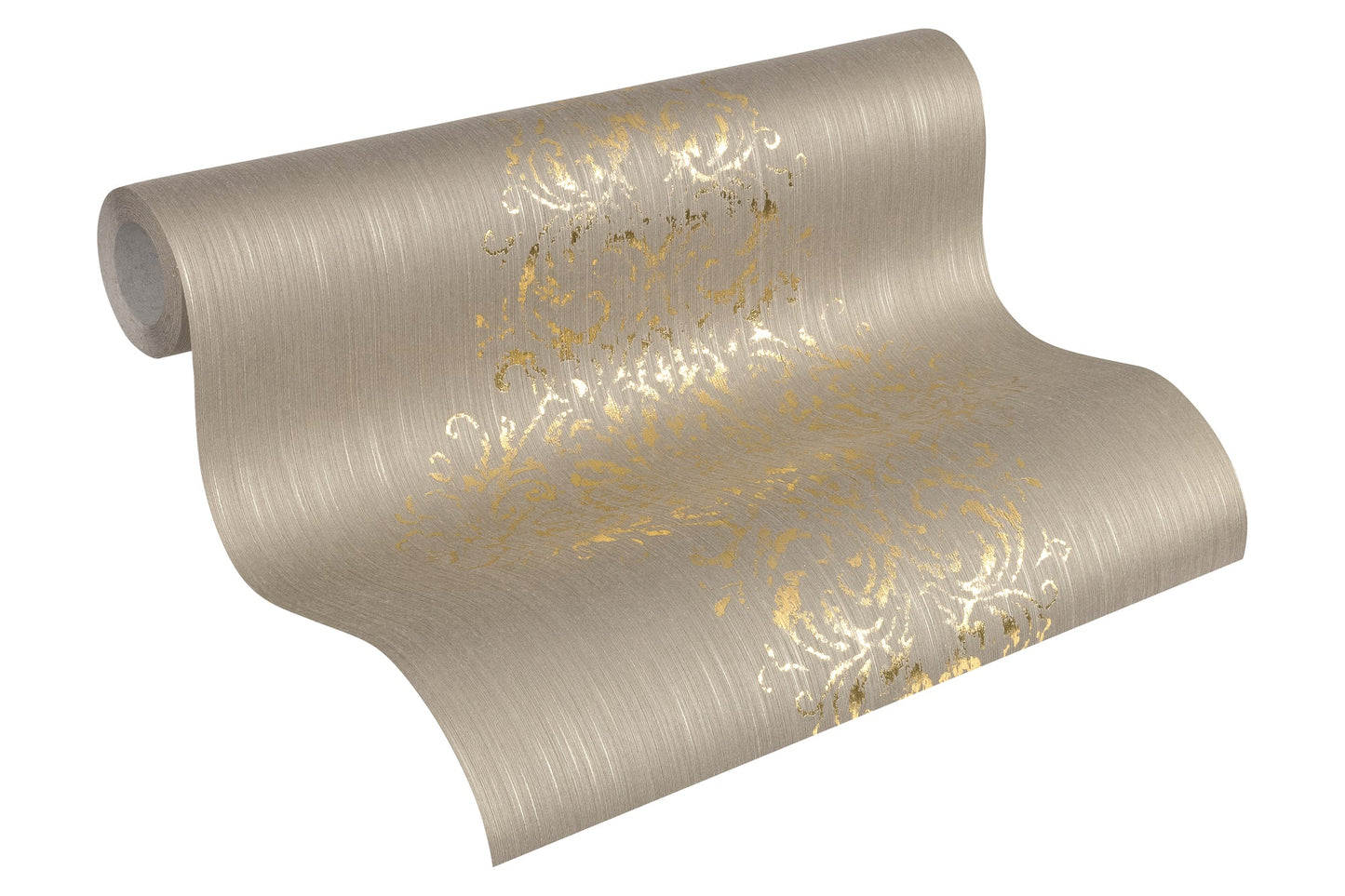 Architects Paper Luxury wallpaper Vlies-Textiltapete Beige Gold 10,05 m x 0,53 m
