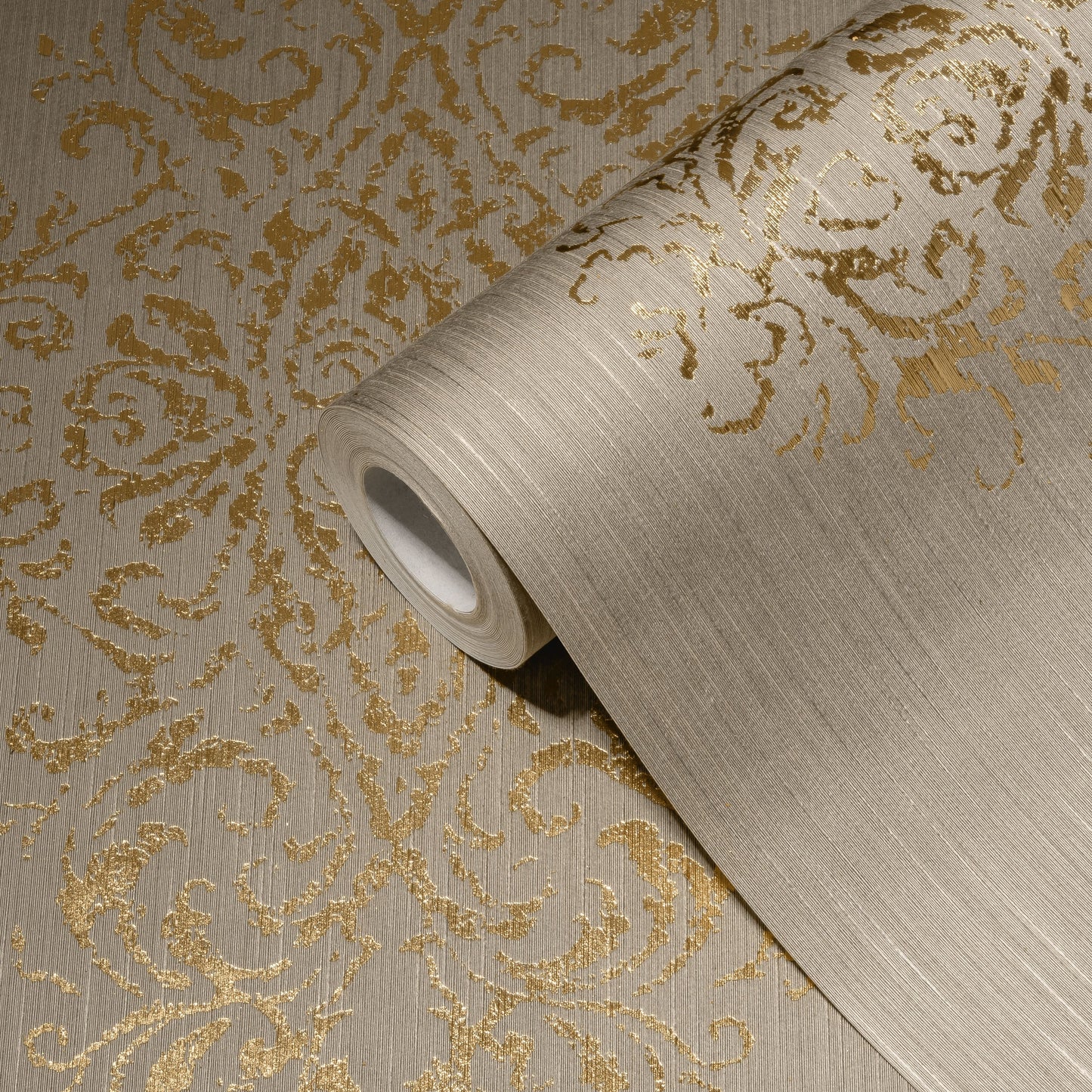 Architects Paper Luxury wallpaper Vlies-Textiltapete Beige Gold 10,05 m x 0,53 m