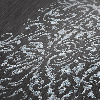 Architects Paper Luxury wallpaper Vlies-Textiltapete Braun Silber 10,05 m x 0,53 m