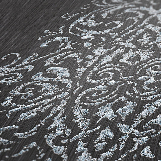 Architects Paper Luxury wallpaper Vlies-Textiltapete Braun Silber 10,05 m x 0,53 m
