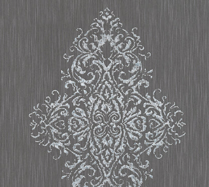 Architects Paper Luxury wallpaper Vlies-Textiltapete Braun Silber 10,05 m x 0,53 m