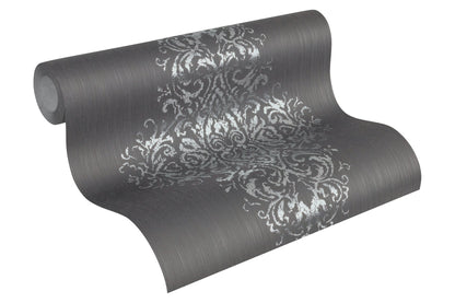 Architects Paper Luxury wallpaper Vlies-Textiltapete Braun Silber 10,05 m x 0,53 m