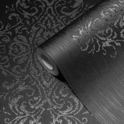Architects Paper Luxury wallpaper Vlies-Textiltapete Braun Silber 10,05 m x 0,53 m