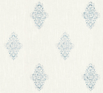 Architects Paper Luxury wallpaper Vlies-Textiltapete Weiß Silber 10,05 m x 0,53 m