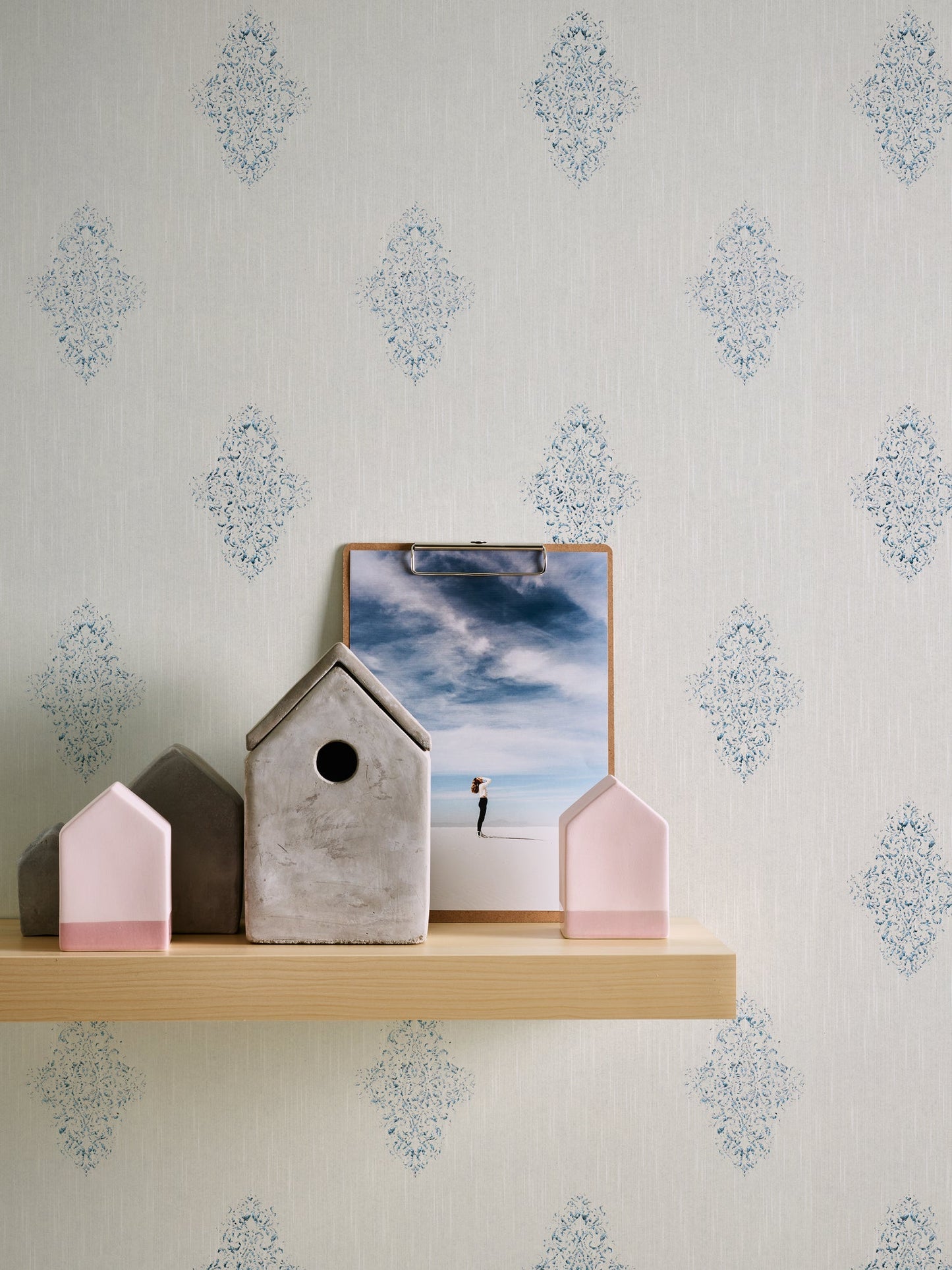 Architects Paper Luxury wallpaper Vlies-Textiltapete Weiß Silber 10,05 m x 0,53 m