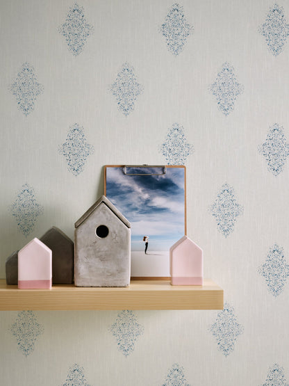 Architects Paper Luxury wallpaper Vlies-Textiltapete Weiß Silber 10,05 m x 0,53 m