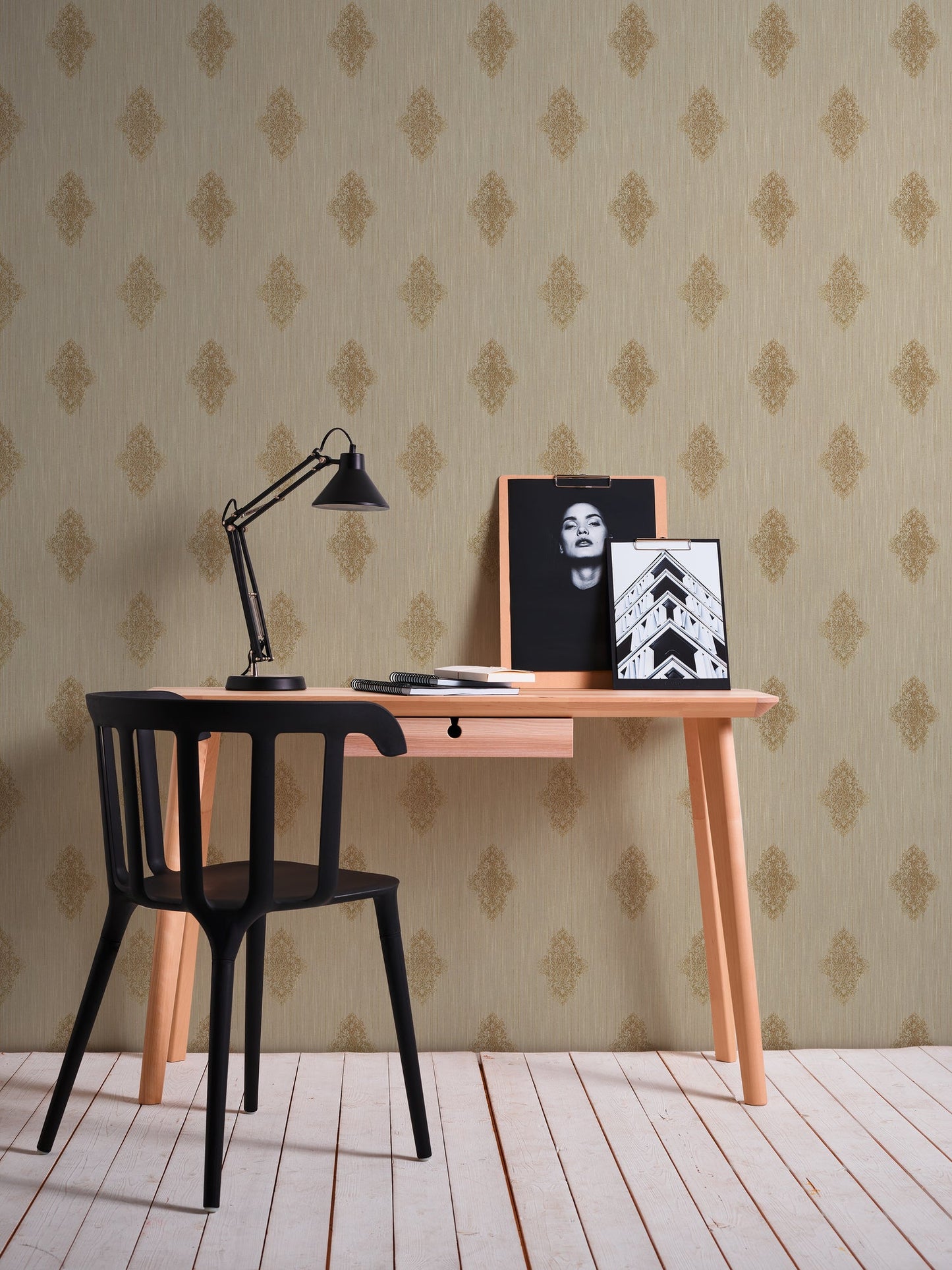 Architects Paper Luxury wallpaper Vlies-Textiltapete Beige Bronze 10,05 m x 0,53 m