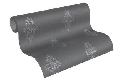 Architects Paper Luxury wallpaper Vlies-Textiltapete Braun Silber 10,05 m x 0,53 m