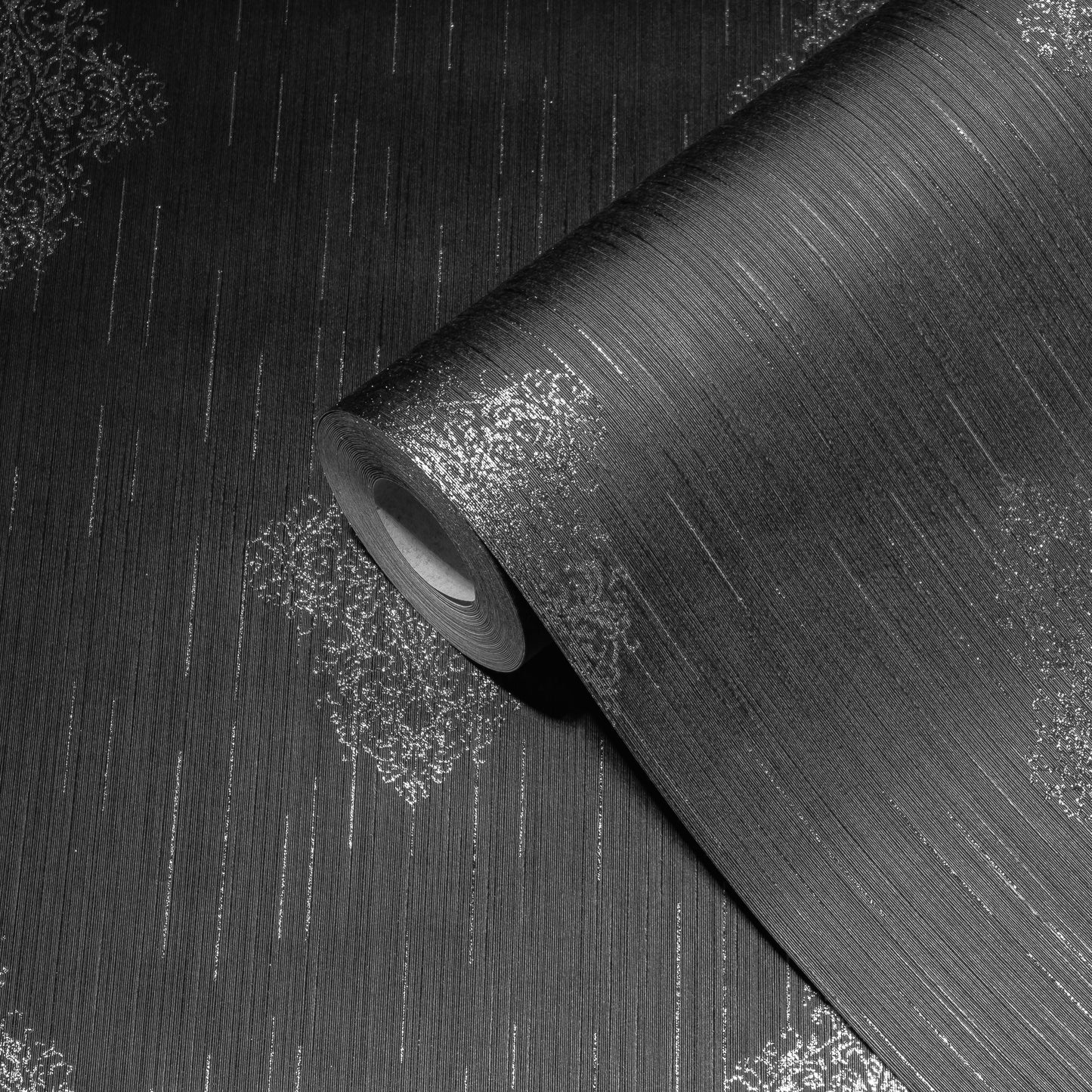 Architects Paper Luxury wallpaper Vlies-Textiltapete Braun Silber 10,05 m x 0,53 m