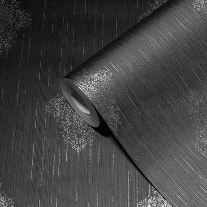 Architects Paper Luxury wallpaper Vlies-Textiltapete Braun Silber 10,05 m x 0,53 m