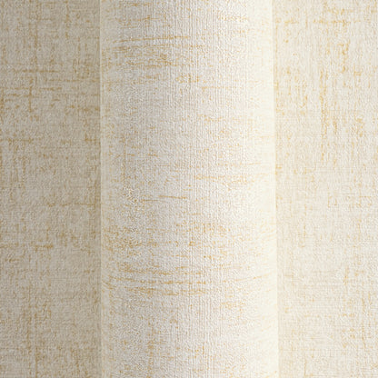 Mustertapete Vintage-Gewebe Beige - 10,05 m x 0,53 m