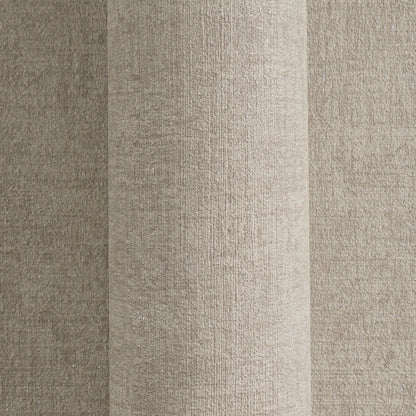Mustertapete Vintage-Gewebe Taupe - 10,05 m x 0,53 m