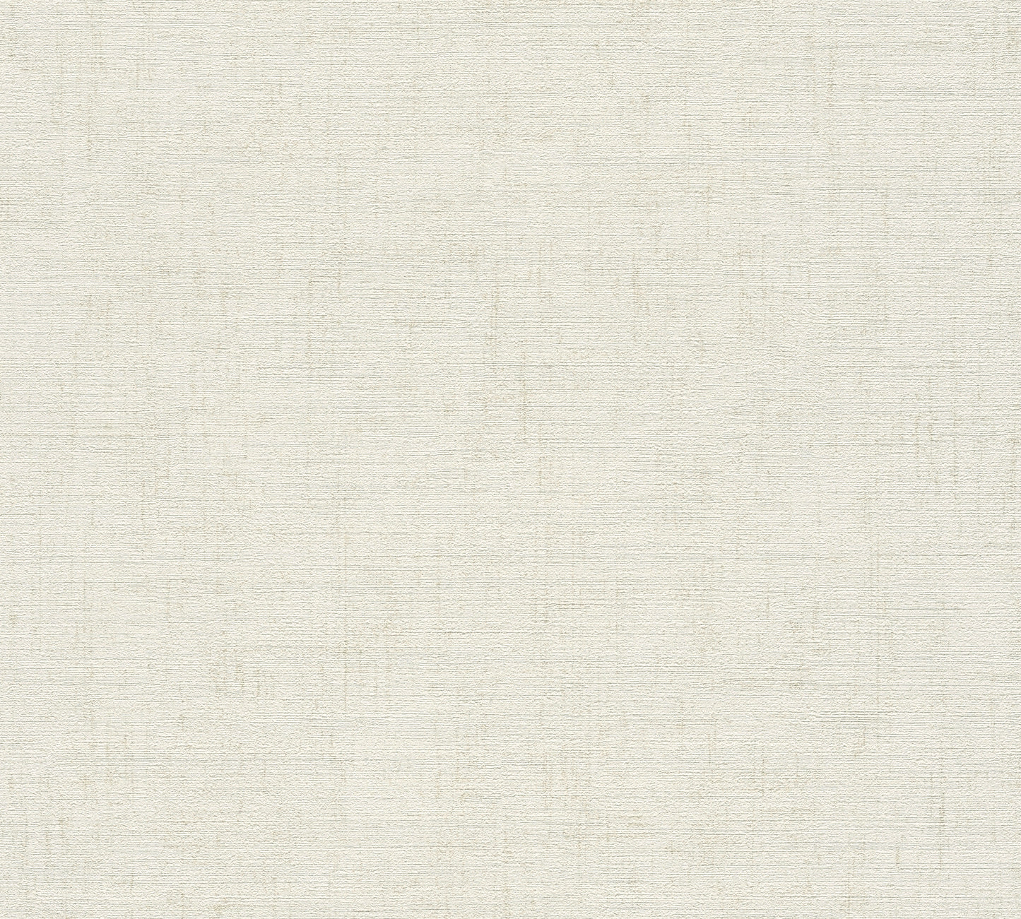 Mustertapete Vintage-Gewebe Cremeweiß - 10,05 m x 0,53 m