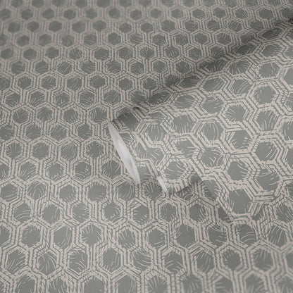 Architects Paper Alpha Direktdruck-Vliestapete Silber Beige 10,05 m x 0,53 m