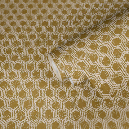 Architects Paper Alpha Direktdruck-Vliestapete Gold Beige 10,05 m x 0,53 m