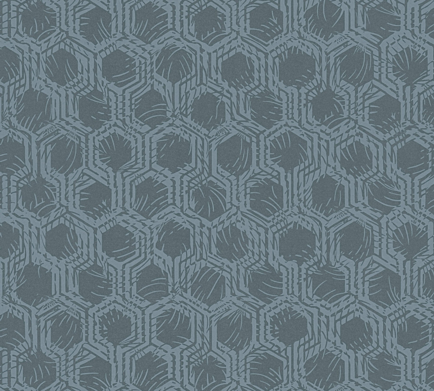 Architects Paper Alpha Direktdruck-Vliestapete Blau Silber 10,05 m x 0,53 m