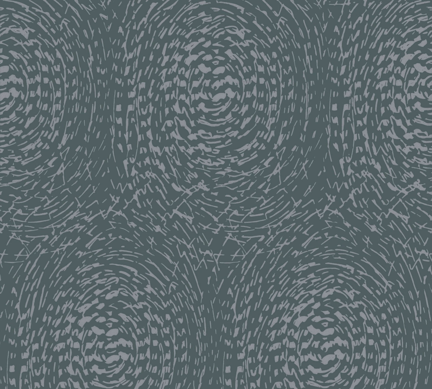 Architects Paper Alpha Kreisdesign Vliestapete Blau Silber Grau 10,05 m x 0,53 m