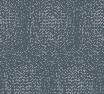 Architects Paper Alpha Kreisdesign Vliestapete Blau Silber Grau 10,05 m x 0,53 m
