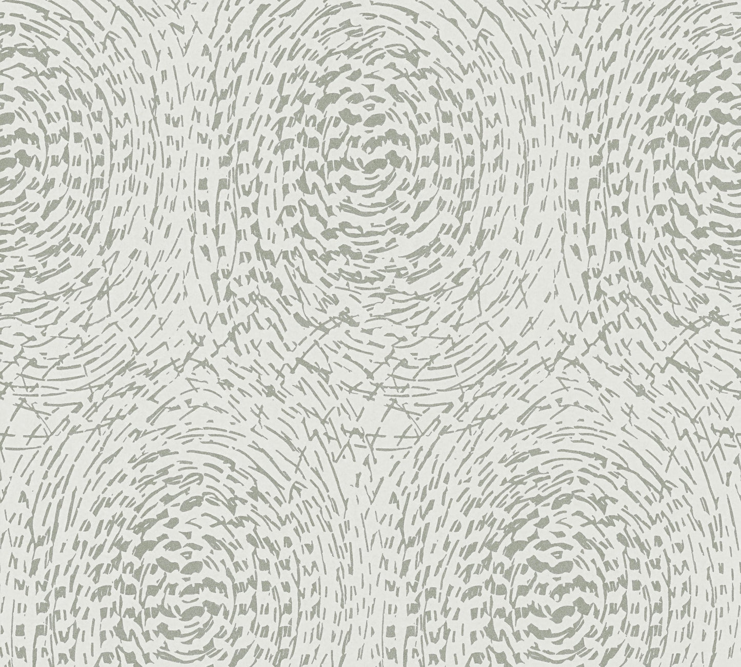 Architects Paper Alpha Kreisdesign Vliestapete Beige Silber 10,05 m x 0,53 m