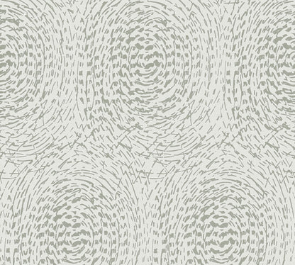 Architects Paper Alpha Kreisdesign Vliestapete Beige Silber 10,05 m x 0,53 m
