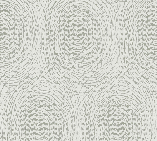Architects Paper Alpha Kreisdesign Vliestapete Beige Silber 10,05 m x 0,53 m