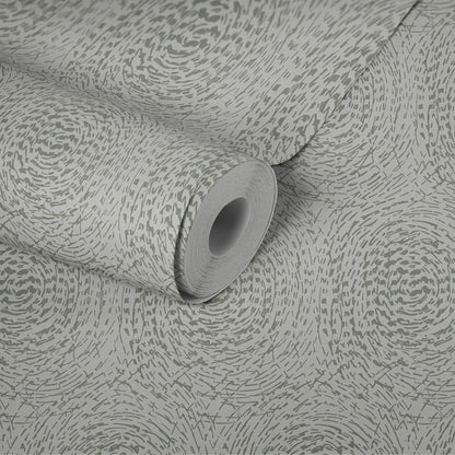 Architects Paper Alpha Kreisdesign Vliestapete Beige Silber 10,05 m x 0,53 m
