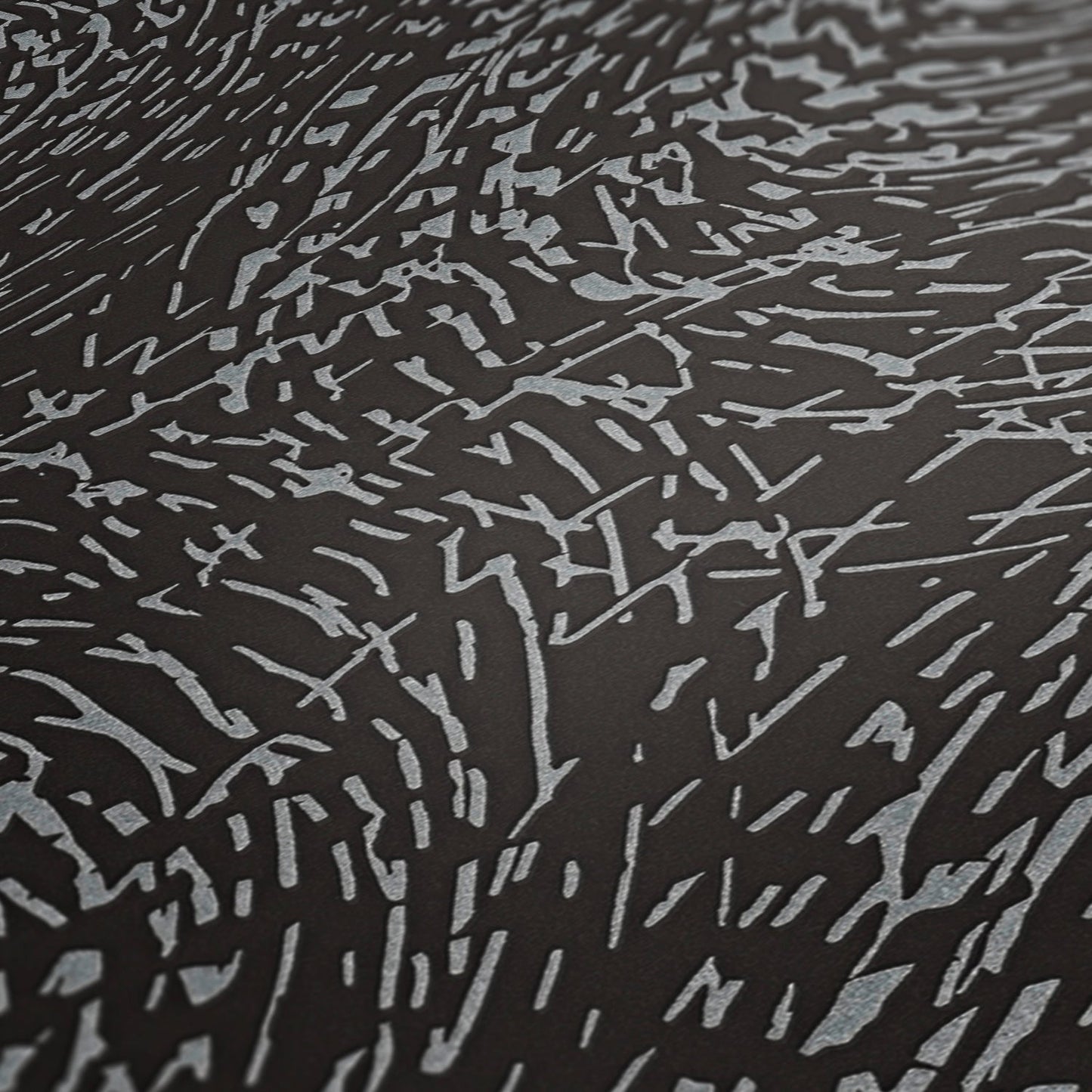 Architects Paper Alpha Kreisdesign Vliestapete Schwarz Silber 10,05 m x 0,53 m