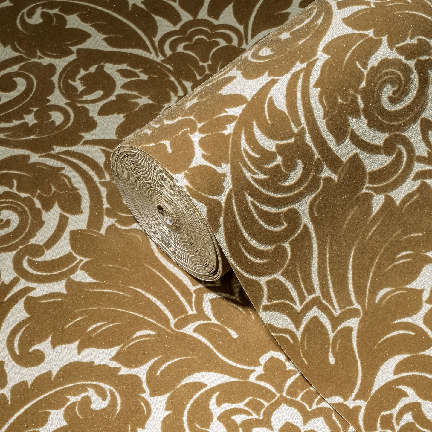 Architects Paper Castello Designtapete Gold Creme Braun 10,05 m x 0,52 m