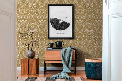 Architects Paper Castello Designtapete Gold Creme Braun 10,05 m x 0,52 m