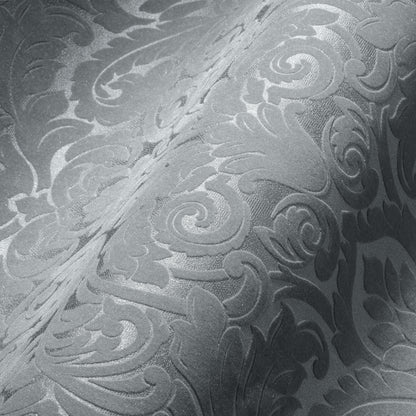 Architects Paper Castello Designtapete Silber Grau 10,05 m x 0,52 m